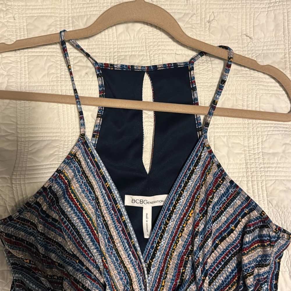 Like New | Bcbgeneration L Striped Multicolor Dre… - image 6
